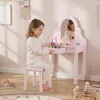 AIYAPLAY Kinder Schminktisch Set 2 in 1 Frisiertisch Produktbild-Vorschau 2