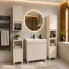Badezimmerschrank Hochschrank Ariza, Kaschmirfarben, Produktbild-Vorschau 15