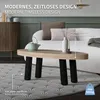 ML-Design sada 4 noh stolu / podnoží lavice úhlová, 42 cm, Náhled obrázku produktu 4