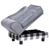 vidaXL Sofa dla psa szara 57x34x36 cm pluszowa Podgląd zdjęcia produktu 7