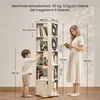 Yaheetech 360° drehbares Bücherregal, mit 5 Ebenen & 20 Produktbild-Vorschau 5