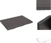 vidaXL Wandregal Dunkelgrau 80x60x(2-4) cm Massivholz Eiche Produktbild-Vorschau 1