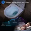 HOROW Hänge WC Spülrandlos Toilette - Starker Spülung, Produktbild-Vorschau 9