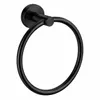 Delvant ESVAN Handtuchhalter Ring rund Edelstahl schwarz Produktbild-Vorschau 12