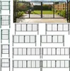 Izrielar Doppelflügel Gartentor  Anthrazit, 300 x 100 cm Produktbild-Vorschau 14