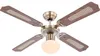 LED Deckenventilator, Leuchte, Zugschalter, 3-Stufen, D Produktbild-Vorschau 1