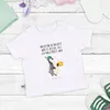 Mr. & Mrs. Panda  T-Shirt Pinguin Bier 0. - 6. Monat - Weiß Produktbild-Vorschau 3