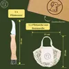 Eli®Pilzmesser mit Bürste und Tasche aus Baumwolle für Produktbild-Vorschau 6
