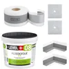 Kit d'étanchéité Feuille liquide 7 kg Ruban d'étanchéité Voir les images du produit 1