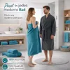 Betz Badetuch XXL 100x200 cm 100% Baumwolle – Weiches Produktbild-Vorschau 5