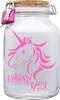 Spardose Geld Geschenk Ideen Einhorn Kasse Transparent Produktbild-Vorschau 1