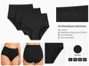 Damen Slips 3er Pack Schwarz XL-4XL High Waist Komfortbund Produktbild-Vorschau 4