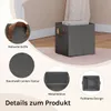 WOLTU Faltbare Aufbewahrungsboxen 5 Stück, ohne Deckel Produktbild-Vorschau 6