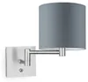Home Sweet Home Wandleuchte - Swing, E27, grau Lampenschirm Produktbild-Vorschau 1