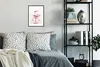 MuchoWow® MuchoWow® Gerahmtes Poster Rosa Flamingos im Produktbild-Vorschau 2