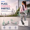 Trottinette pour enfants ALVIX avec roues LED, trottinette Voir les images du produit 2