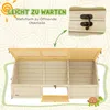 PawHut Schildkrötenhaus aus Holz, Schildkrötengehege mit Produktbild-Vorschau 7