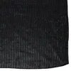 Katoenen doek - zwart met zilveren lurex - vierkant doek Productafbeelding-voorbeeld 4