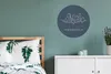 MuchoWow® - Wand Kreis - Das Schlafzimmer - Die Bilder - Produktbild-Vorschau 4