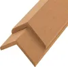 vidaXL Uholníky 5 ks WPC 170 cm farba teak Náhľad obrázku produktu 1