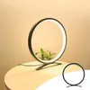 Verk 12363 Moderná okrúhla stolná LED lampa 25 cm, čierna Náhľad obrázku produktu 7