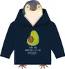 Mr. & Mrs. Panda Organic Baby Hoodie Avocado Pfeifen 12. - Produktbild-Vorschau 2