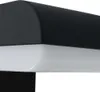vidaXL Außenwandleuchte LED 9 W Schwarz Oval Produktbild-Vorschau 5
