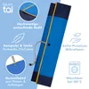 Blumtal Mikrofaser Strandtuch 90x180 cm – Blau gestreift, Produktbild-Vorschau 3