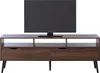 home24 Tv-Lowboard - Walnuss Nachbildung - 160 cm Produktbild-Vorschau 3