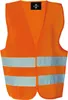 Korntex Kinder Warnweste Aarhus KWO100XS signal-orange XS Produktbild-Vorschau 1