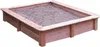 Caja de arena de madera de aliso, con dimensiones Vista previa de la imagen del producto 1