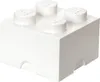 LEGO Aufbewahrungsstein STORAGE BRICK 4 5,7 Liter weiß Produktbild-Vorschau 1