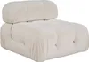 Hanah Home, Bubble O1 - Beige, canapé 1 place, blanc, 95 x Voir les images du produit 13