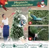 LARS360 Umelý vianočný stromček, výška 150 cm, s dreveným Náhľad obrázku produktu 3