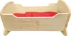 Puppenwiege Puppenbett Puppen Schaukelbett Fichte geölt Produktbild-Vorschau 6