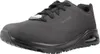A black Skechers sneaker is shown from a side angle against a white background. Voir les images du produit