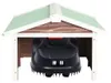 vidaXL Roboter-Rasenmäher Garage 72x87x50 cm Mocca Weiß Produktbild-Vorschau 3