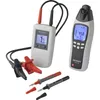 Two VOLTCRAFT electronic testing devices and accessories are displayed on a white background. Produktbild-Vorschau