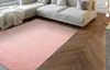 Tapis ETON PLUS rose poudré, unicolore, uniforme, uni rose Voir les images du produit 5
