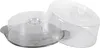 APS Tortenplatte mit 2 Hauben 7+11cm Edelstahl/Kunststoff Produktbild-Vorschau 2