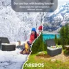 AREBOS 26L compressor koelbox | tot -20°C | 12/24V & 230V Productafbeelding-voorbeeld 5