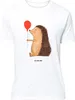 Mr. & Mrs. Panda Größe M T-Shirt Igel Luftballon - Weiß - Produktbild-Vorschau 1