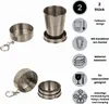 Zusammenklappbares Metallglas - ideal für eine Party Produktbild-Vorschau 9