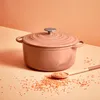 Tefal Lov Gusseisen Ovaler Bräter 34 cm terracotta orange Produktbild-Vorschau 8