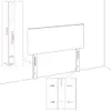 vidaXL Kopfteile 2 Stk. Grau 80x5x78/88 cm Kunstleder -  Produktbild-Vorschau 6