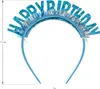 Oblique Unique Haarreifen Happy Birthday irisierend Produktbild-Vorschau 2
