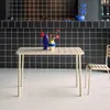 sweeek - Gartentisch aus Stahl für 4 Personen - Beige Produktbild-Vorschau 2