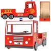 CASARIA Kinderbett 90 x 200 cm mit Rausfallschutz Produktbild-Vorschau 1