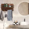 Schlüsselhalter für die Wand mit 5 Schlüsselhaken, Holz Produktbild-Vorschau 5