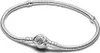 Pandora Moments Rose fleurie fermeture serpent bracelet à Voir les images du produit 5